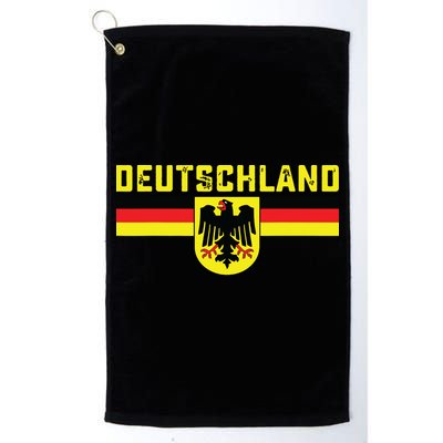 Deutschland Germany Flag Eagle German National Golf Towel