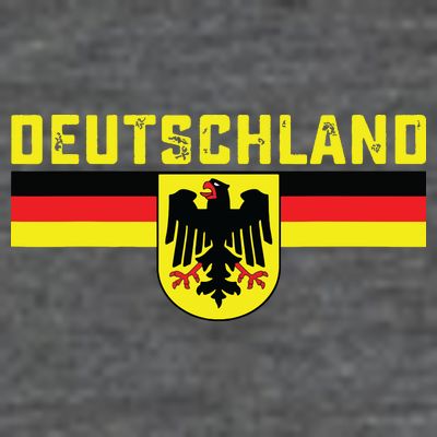 Deutschland Germany Flag Eagle German National T-Shirt