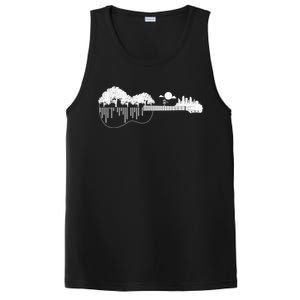 Disc Golf Flying Disc - Disc Golf Sunset Guitar PosiCharge Competitor Tank