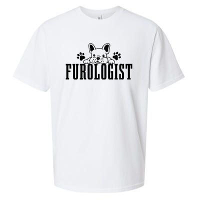 Dog Groomer Furologist Puppy Care Funny Dog Grooming Salon Sueded Cloud Jersey T-Shirt