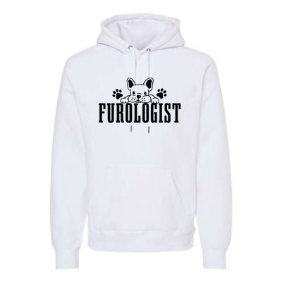 Dog Groomer Furologist Puppy Care Funny Dog Grooming Salon Premium Hoodie