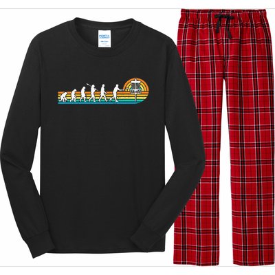 Disc Golf Funny Disc Golf Tee, Disc Golf Player Long Sleeve Pajama Set