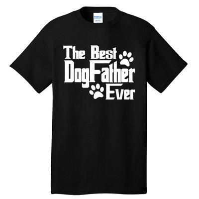 Dogfather Gift For Dog Lovers Tall T-Shirt