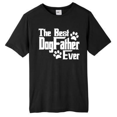 Dogfather Gift For Dog Lovers Tall Fusion ChromaSoft Performance T-Shirt