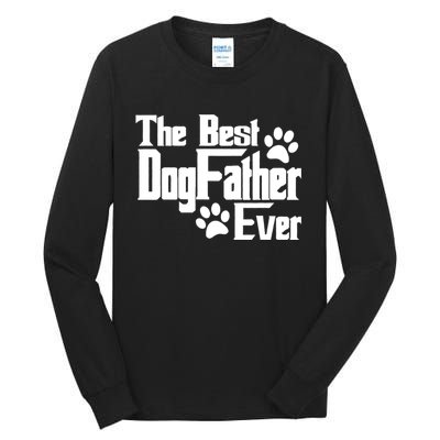 Dogfather Gift For Dog Lovers Tall Long Sleeve T-Shirt