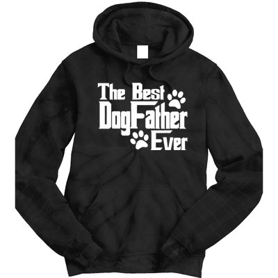 Dogfather Gift For Dog Lovers Tie Dye Hoodie