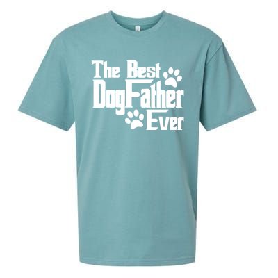 Dogfather Gift For Dog Lovers Sueded Cloud Jersey T-Shirt