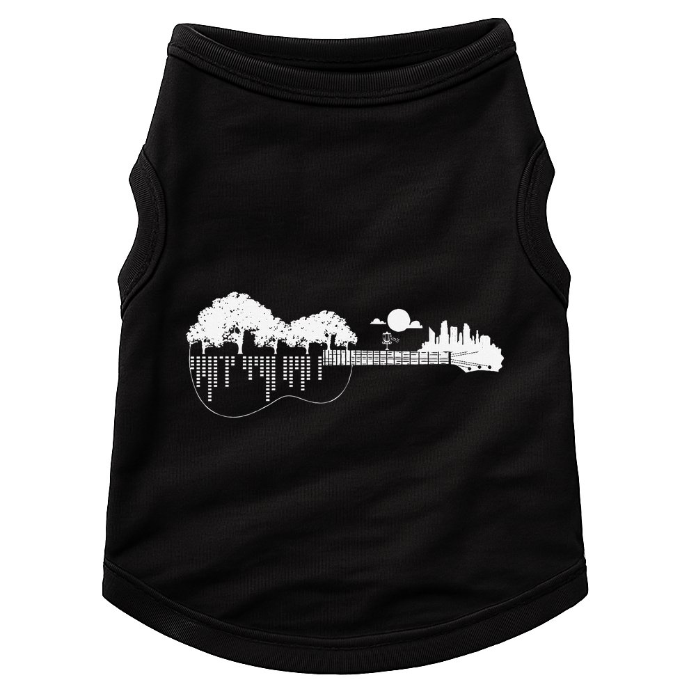 Disc Golf Flying Disc Disc Golf Sunset Guitar Doggie Tank