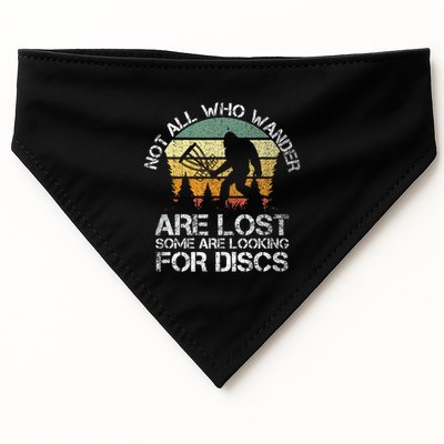 Disc Golf Funny Bigfoot Apparel USA-Made Doggie Bandana