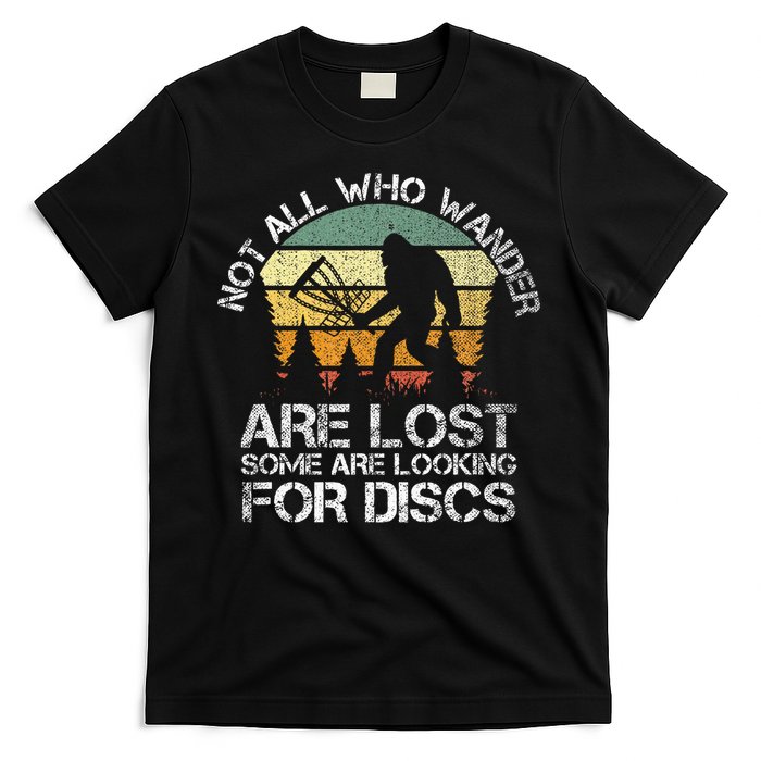 Disc Golf Funny Bigfoot Apparel T-Shirt