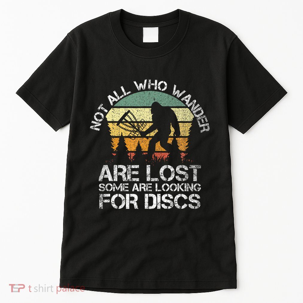 Disc Golf Funny Bigfoot Apparel Tall T-Shirt