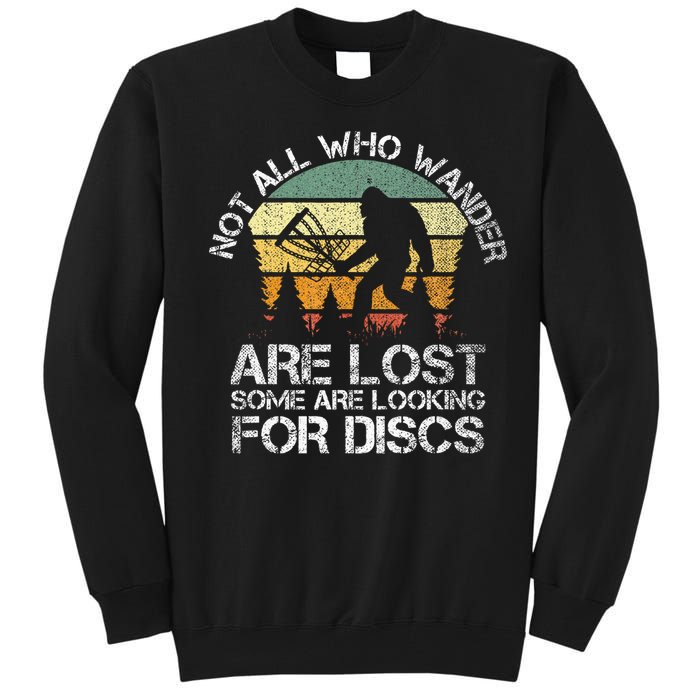 Disc Golf Funny Bigfoot Apparel Tall Sweatshirt