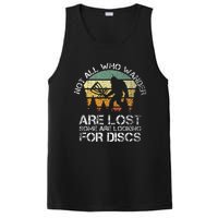 Disc Golf Funny Bigfoot Apparel PosiCharge Competitor Tank