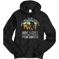 Disc Golf Funny Bigfoot Apparel Tie Dye Hoodie