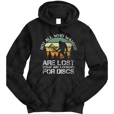 Disc Golf Funny Bigfoot Apparel Tie Dye Hoodie