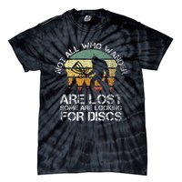 Disc Golf Funny Bigfoot Apparel Tie-Dye T-Shirt