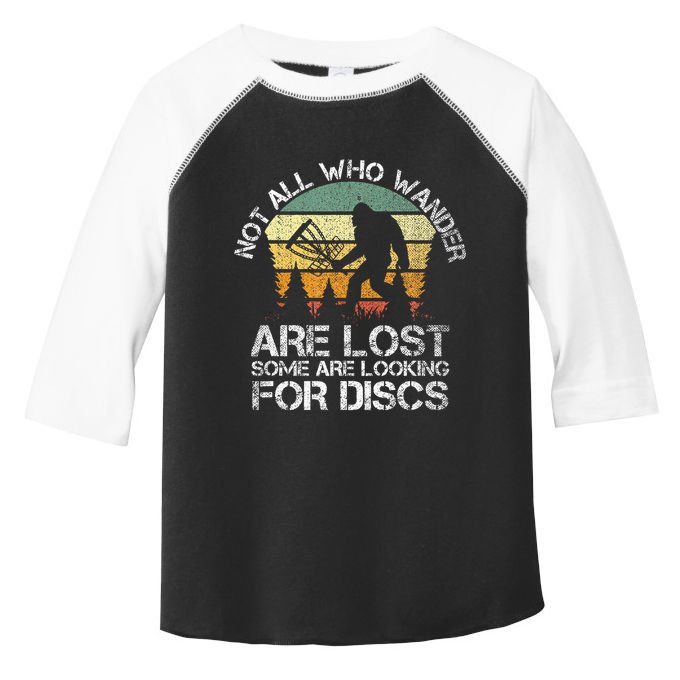 Disc Golf Funny Bigfoot Apparel Toddler Fine Jersey T-Shirt