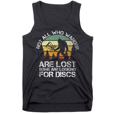 Disc Golf Funny Bigfoot Apparel Tank Top