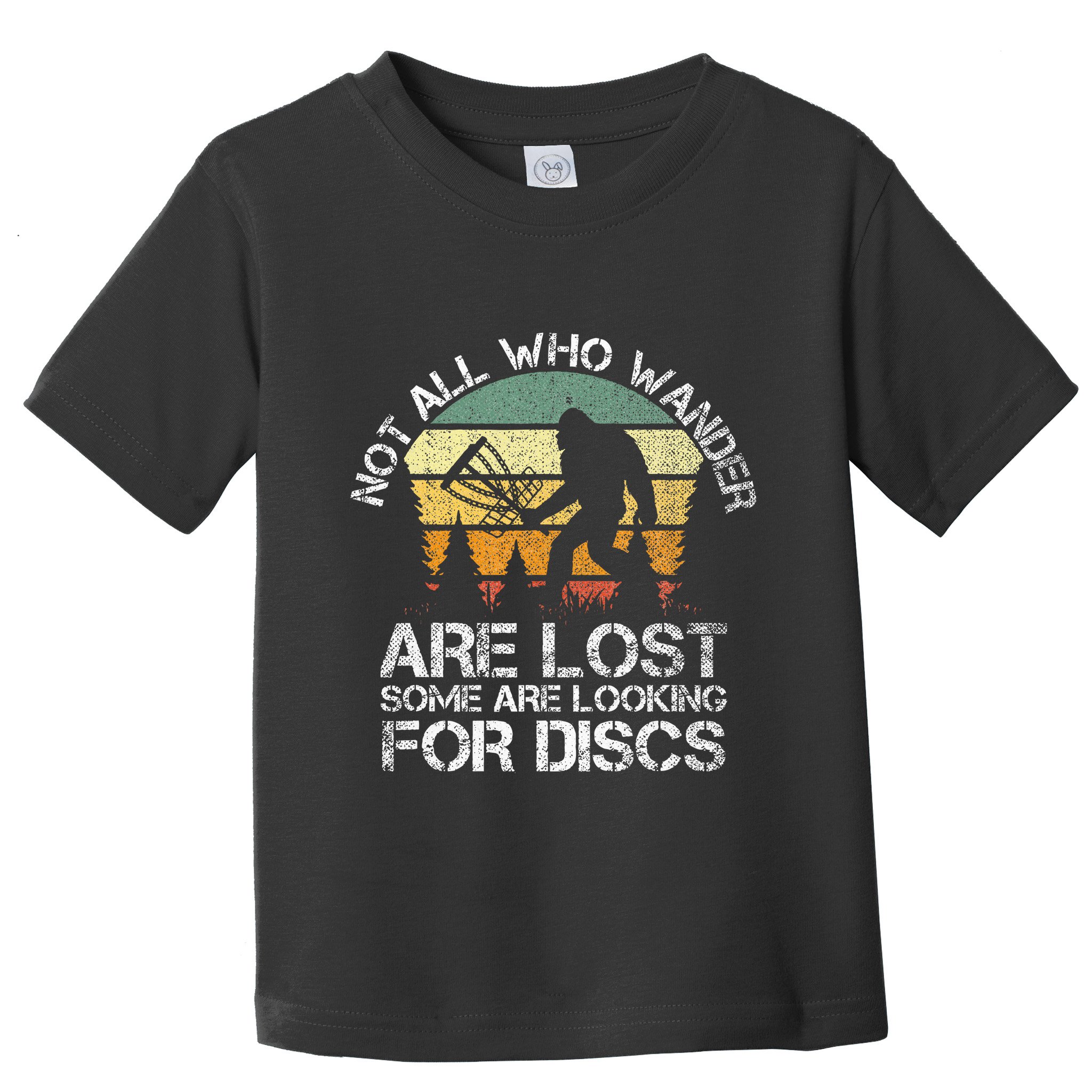 Disc Golf Funny Bigfoot Apparel Toddler T-Shirt