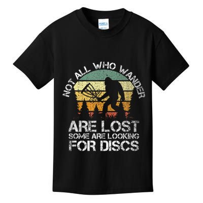 Disc Golf Funny Bigfoot Apparel Kids T-Shirt