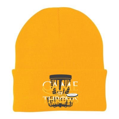 Disc Golf Funny Frisbee Golf Tee Knit Cap Winter Beanie