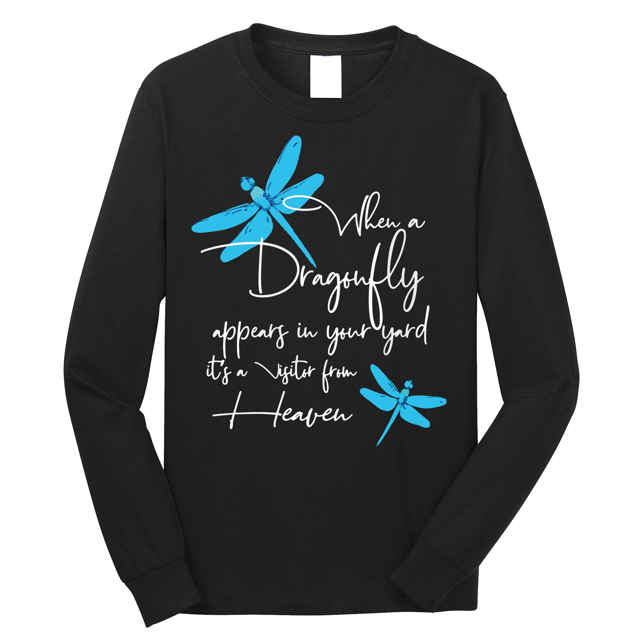 Dragonfly Gift For Spiritual Faith Dragonflies Lovers Long Sleeve Shirt