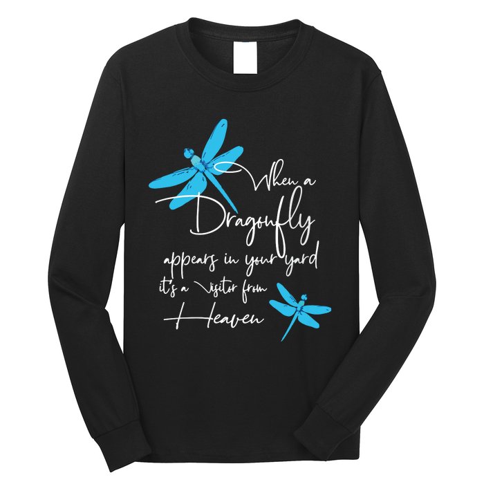 Dragonfly Gift For Spiritual Faith Dragonflies Lovers Long Sleeve Shirt