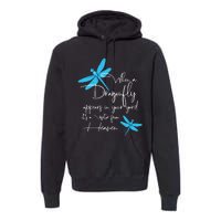 Dragonfly Gift For Spiritual Faith Dragonflies Lovers Premium Hoodie