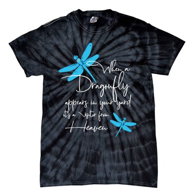 Dragonfly Gift For Spiritual Faith Dragonflies Lovers Tie-Dye T-Shirt