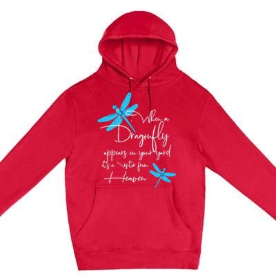 Dragonfly Gift For Spiritual Faith Dragonflies Lovers Premium Pullover Hoodie