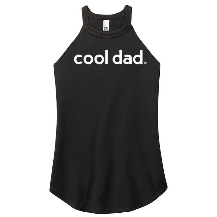 Dad Gifts For Dad Cool Dad Gift Ideas Fathers Day Funny Women's Perfect Tri Rocker Tank