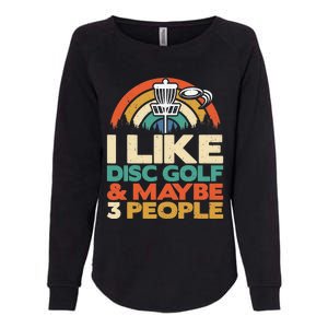 Disc Golf Funny Disc Jokey Frisbee Golf Funny Disc Golf Womens California Wash Sweatshirt