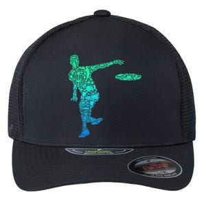 Disc Golf Funny Disc Jokey Frisbee Golf Club Flexfit Unipanel Trucker Cap