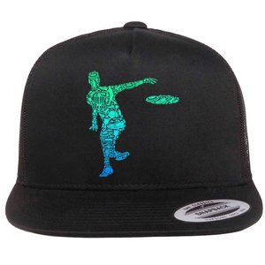 Disc Golf Funny Disc Jokey Frisbee Golf Club Flat Bill Trucker Hat