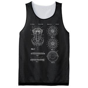 Disc Golf Funny Frisbee Player Disc Golfer Basket Mesh Reversible Basketball Jersey Tank