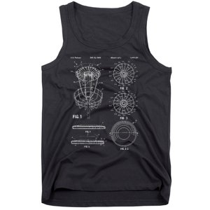 Disc Golf Funny Frisbee Player Disc Golfer Basket Tank Top