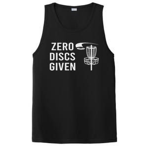 Disc Golf Funny Zero Discs Given Ii Funny Gift PosiCharge Competitor Tank