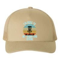 Disc Golf Funny Hit Trees And Curse Retro Disc Golf Gi T Yupoong Adult 5-Panel Trucker Hat