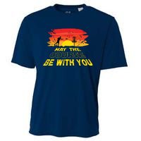 Disc Golf Frisbee Golf May The Course Be With Cooling Performance Crew T-Shirt