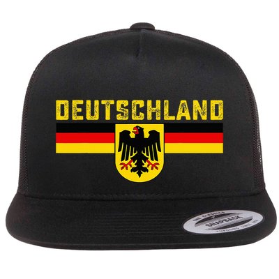Deutschland Germany Flag Eagle German National Flatbill Hat