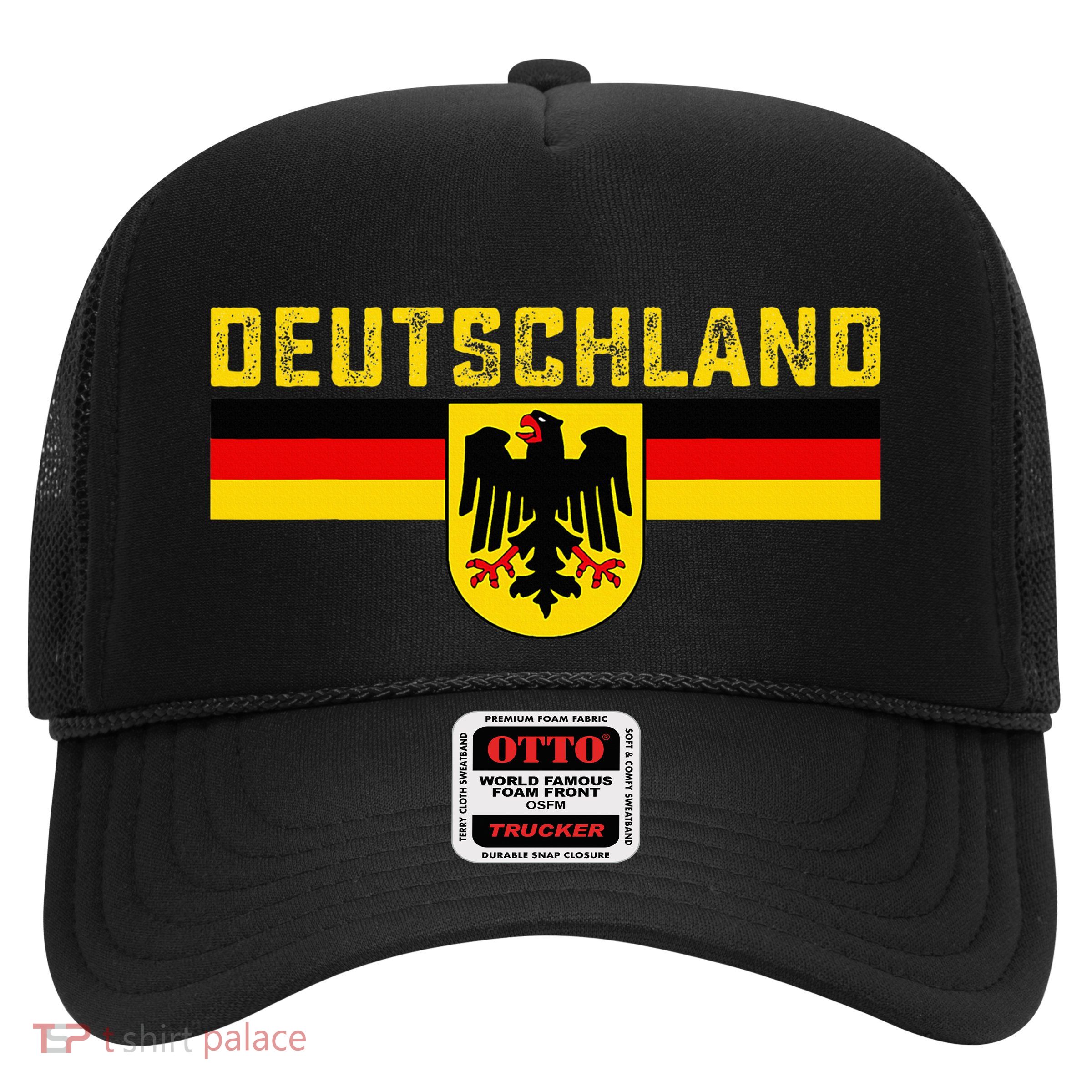 Deutschland Germany Flag Eagle German National Trucker Hat