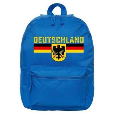 Deutschland Germany Flag Eagle German National 16 in Basic Backpack