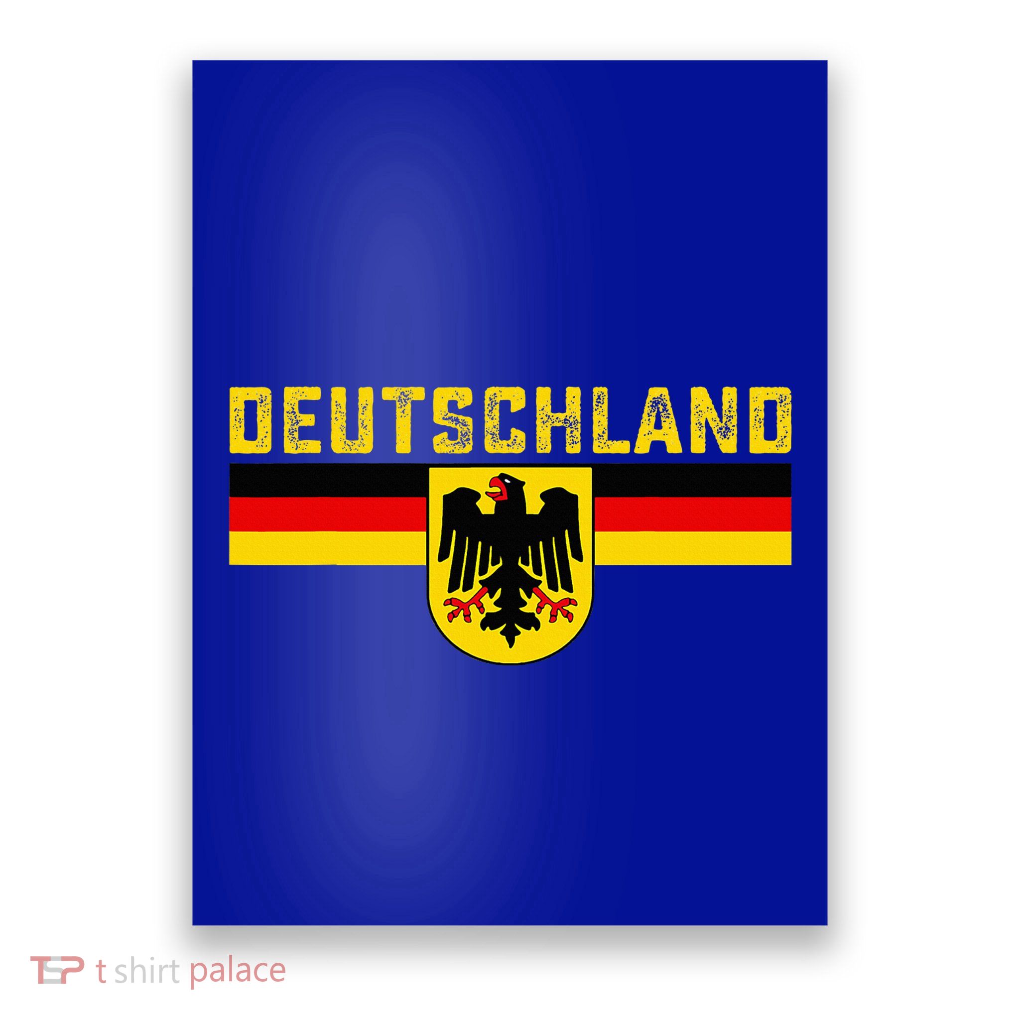 Deutschland Germany Flag Eagle German National Poster