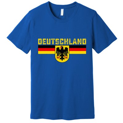 Deutschland Germany Flag Eagle German National Premium T-Shirt