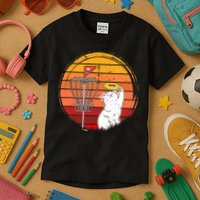 Disc Golf Frisbee Golf Disc Sport Players Cute Cat Lovers Kids T-Shirt