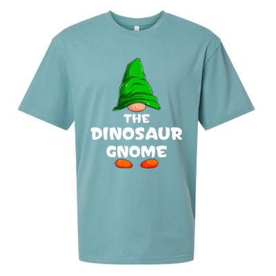 Dino Gnome Family Christmas Pajama Set Sueded Cloud Jersey T-Shirt