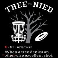 Disc Golf Funny Stupid Tree Treenied III Impact Tech Backpack