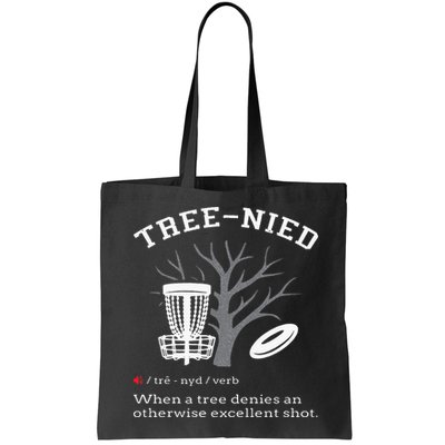Disc Golf Funny Stupid Tree Treenied III Bag