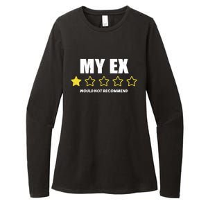 Divorce Gift For Men And Women Adult Humor My Ex Bad Review Gift Womens CVC Long Sleeve Shirt