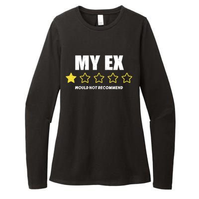 Divorce Gift For Men And Women Adult Humor My Ex Bad Review Gift Womens CVC Long Sleeve Shirt